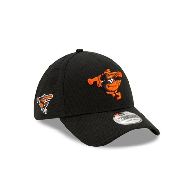 Sapca New Era Baltimore Orioles MLB 2021 Spring Training 39THIRTY Stretch Fit - Negrii